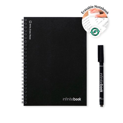 INFINITEBOOK LINED A5. Infinitebook rugalmas borítóval és 15 vonalas oldallal