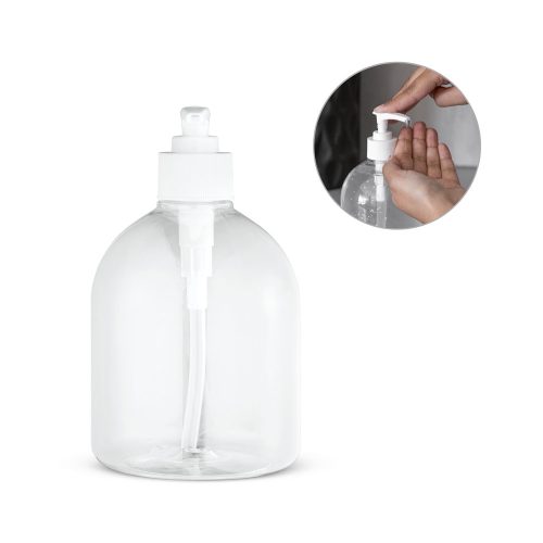 REFLASK 500. Flakon adagolós kupakkal PE-ből és PP-ből 500 mL